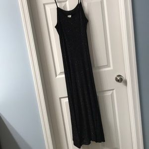 Long black formal dress